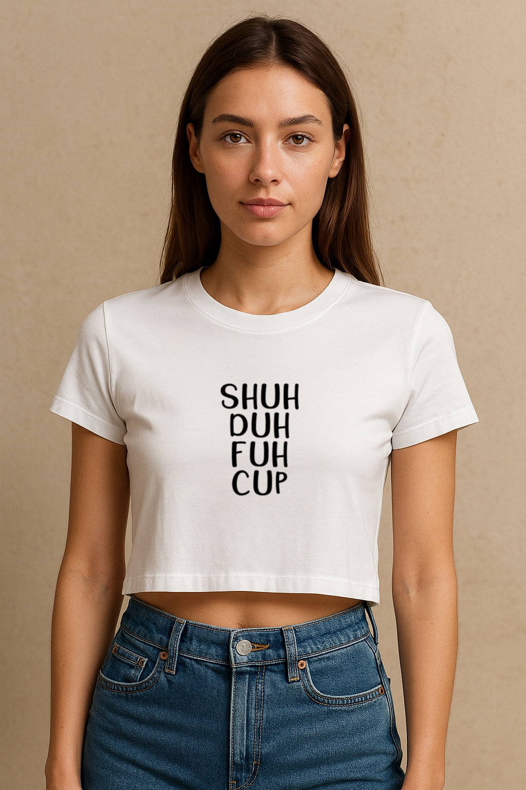STFU Crop Tee