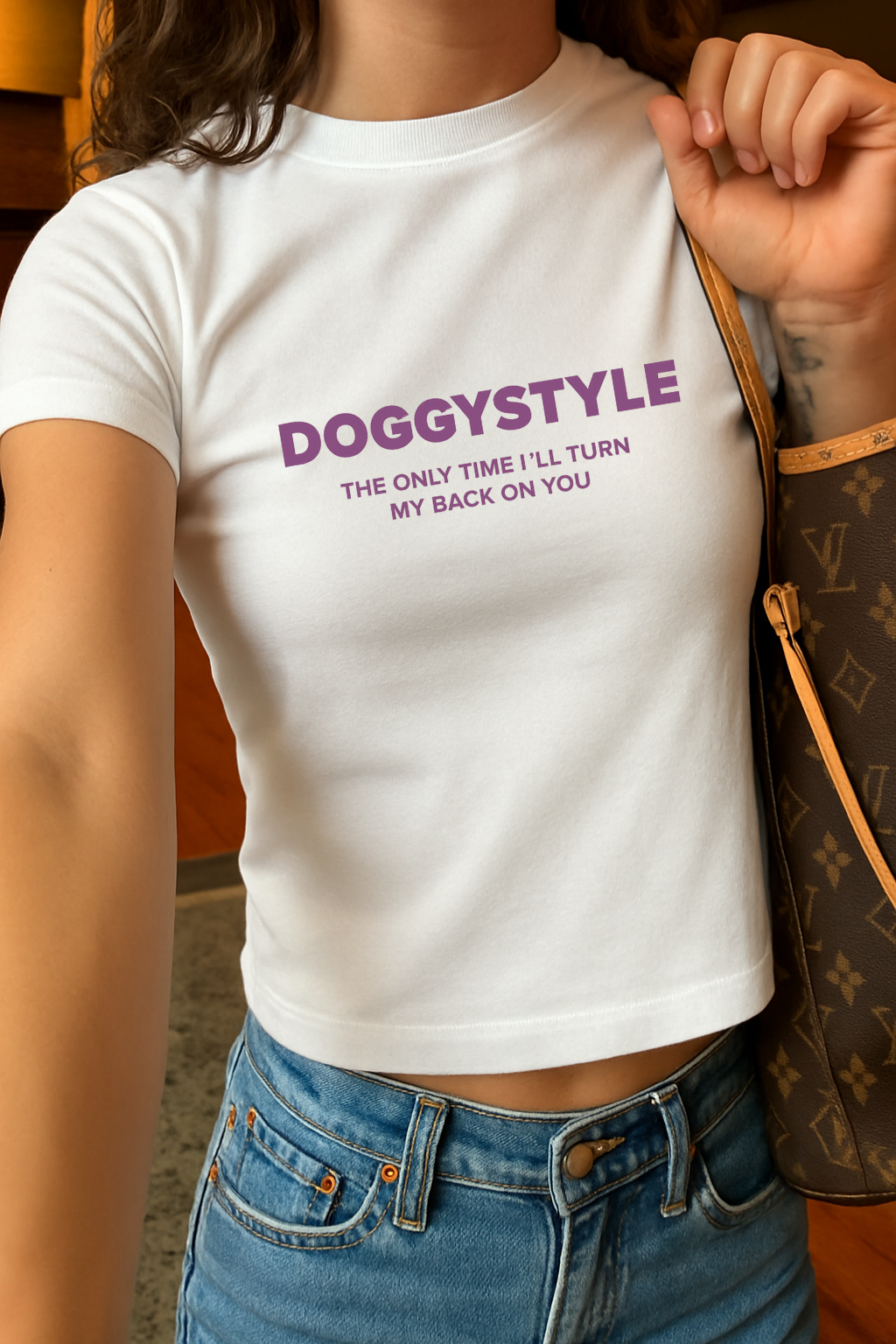 Doggystyle Crop Tee