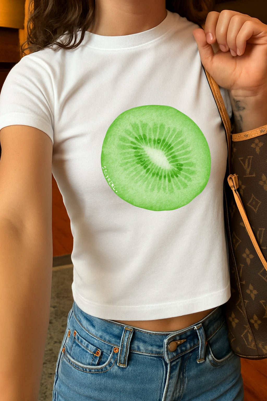 Kiwi Crop Tee