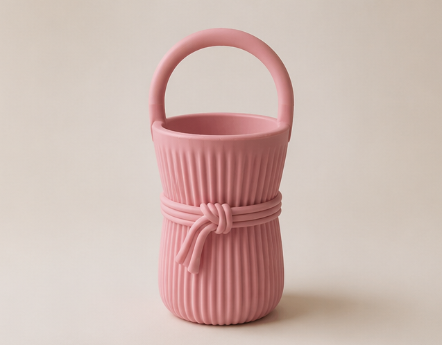 Knot Handle Makeup Brush Holder
