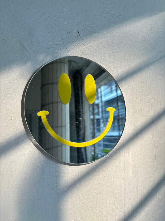 Smiley face Mini Mirror