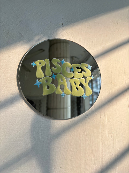 Pisces baby Mini Mirror