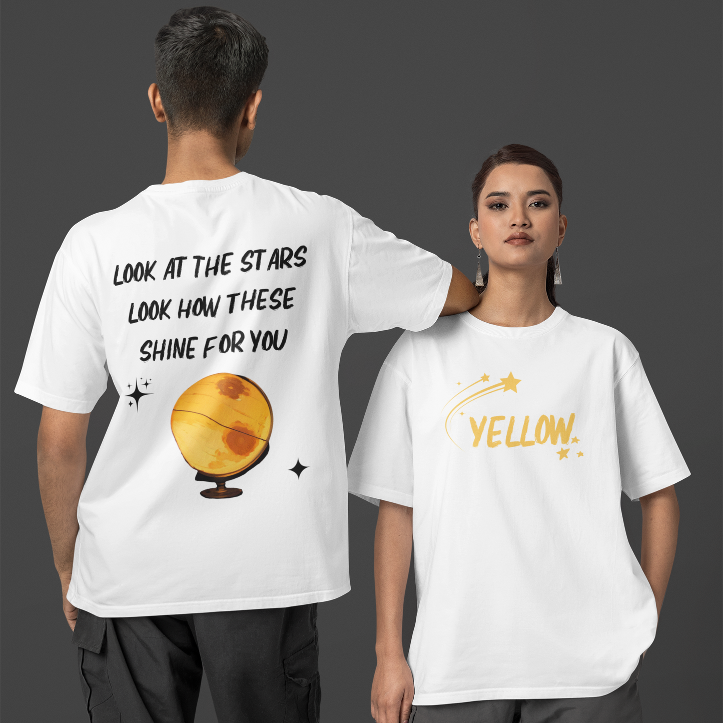 Yellow Tee Coldplay