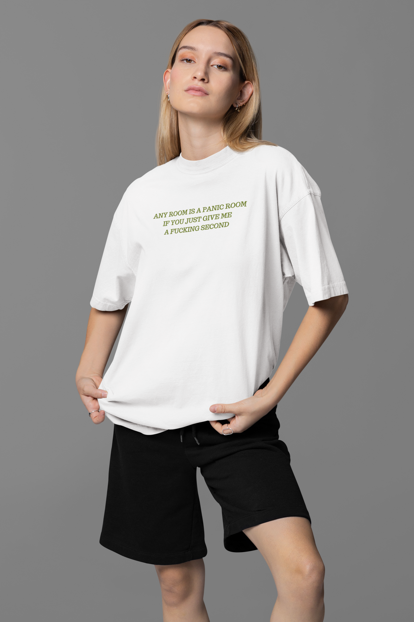 Panic Room Oversized Tee