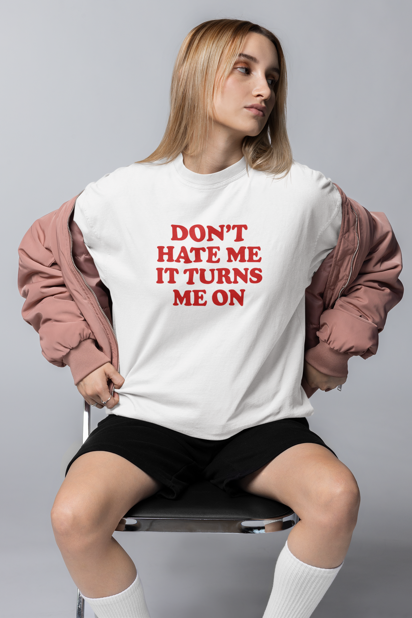 Don't Hate Me Oversized Tee