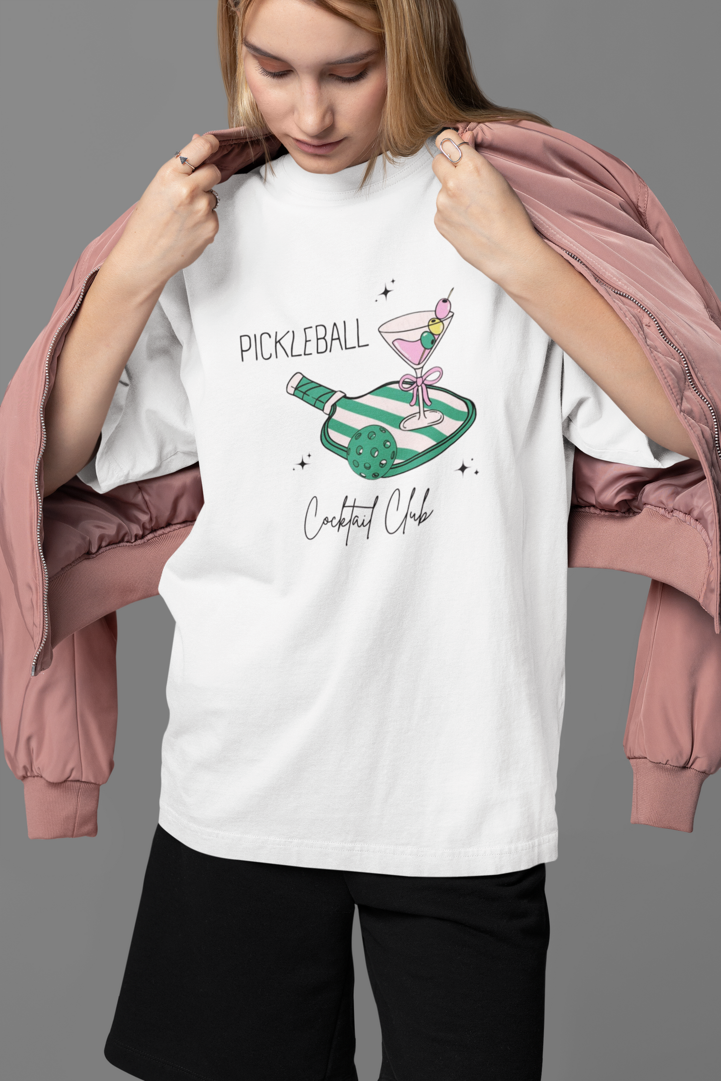 Pickle Ball OVERSIZED TEE