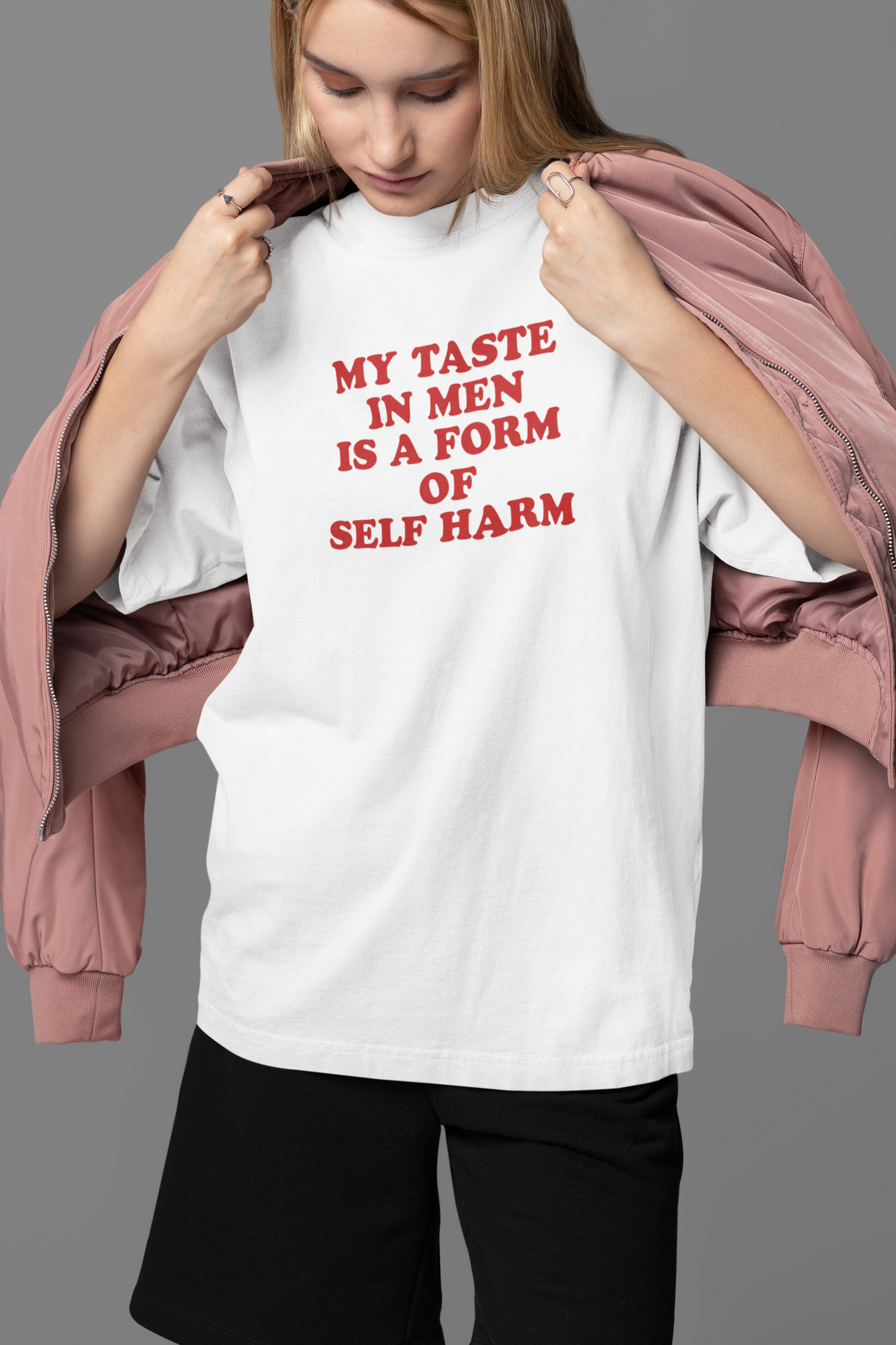 Taste In Men Oversized Tee