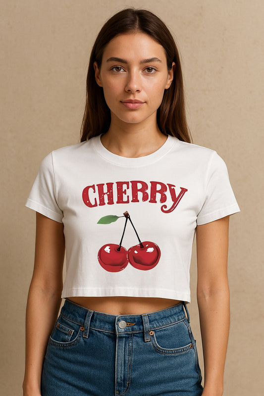 Cherry Crop Tshirt