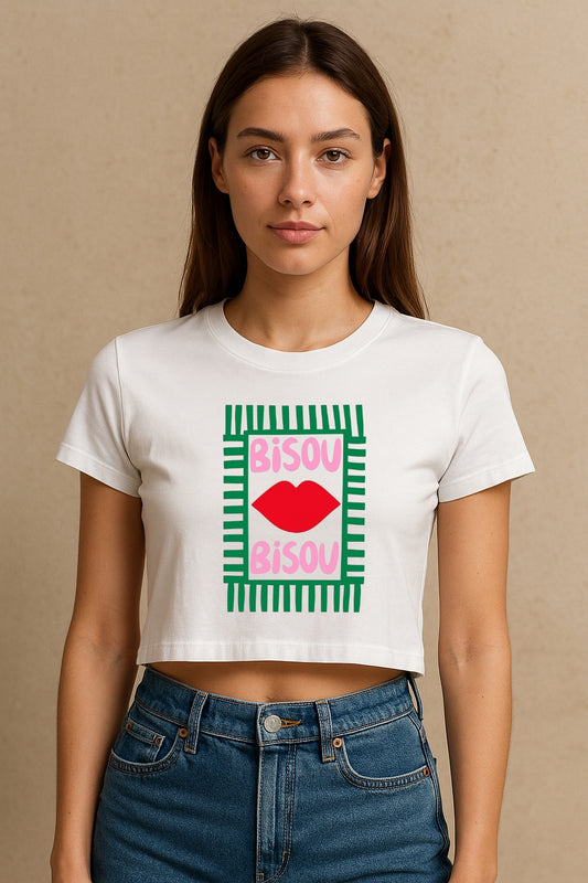 Bisou Crop Tee