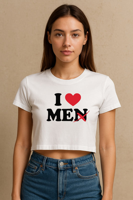 I Love Me Crop Tee
