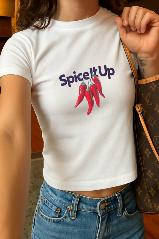 Spice It Up Crop Tee