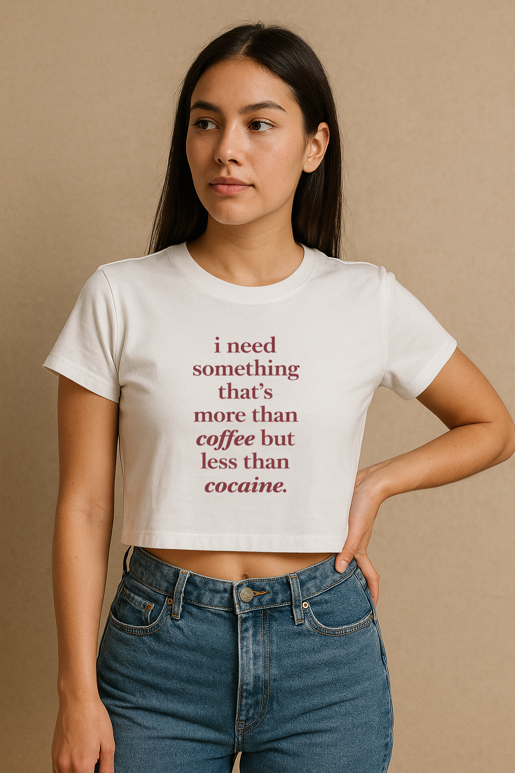 More Than Coffee Crop Tee