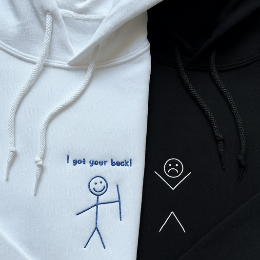 I Got Your Back Couple Hoodie Set