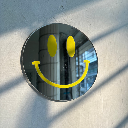 Smiley face Mini Mirror