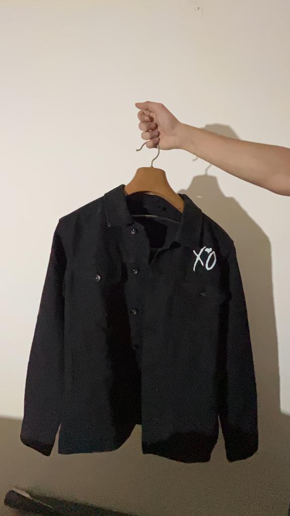 The Weeknd s Denim Jacket Art By Ritik