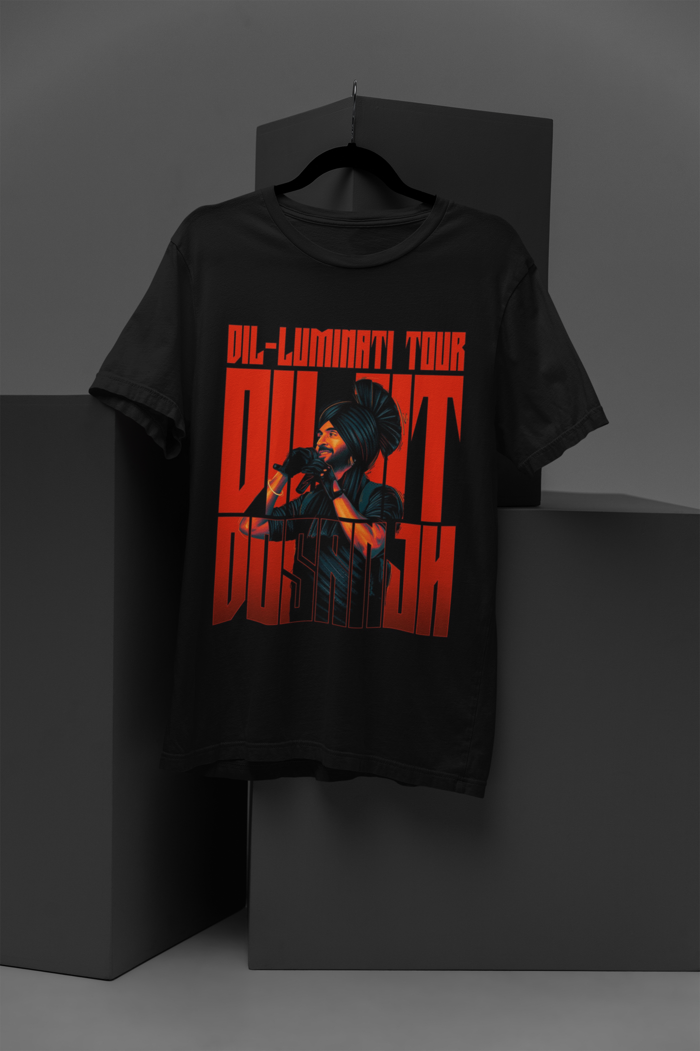 Diljit Dosanjh's Dil-luminati T-shirt