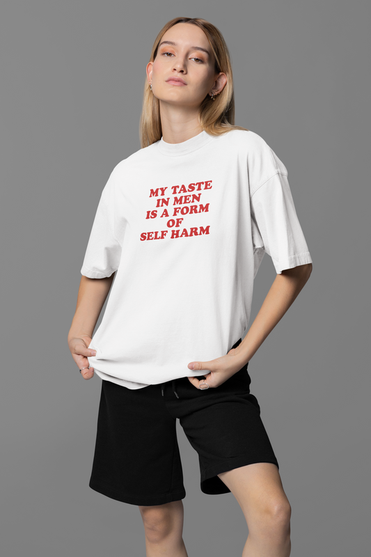 Taste In Men Oversized Tee