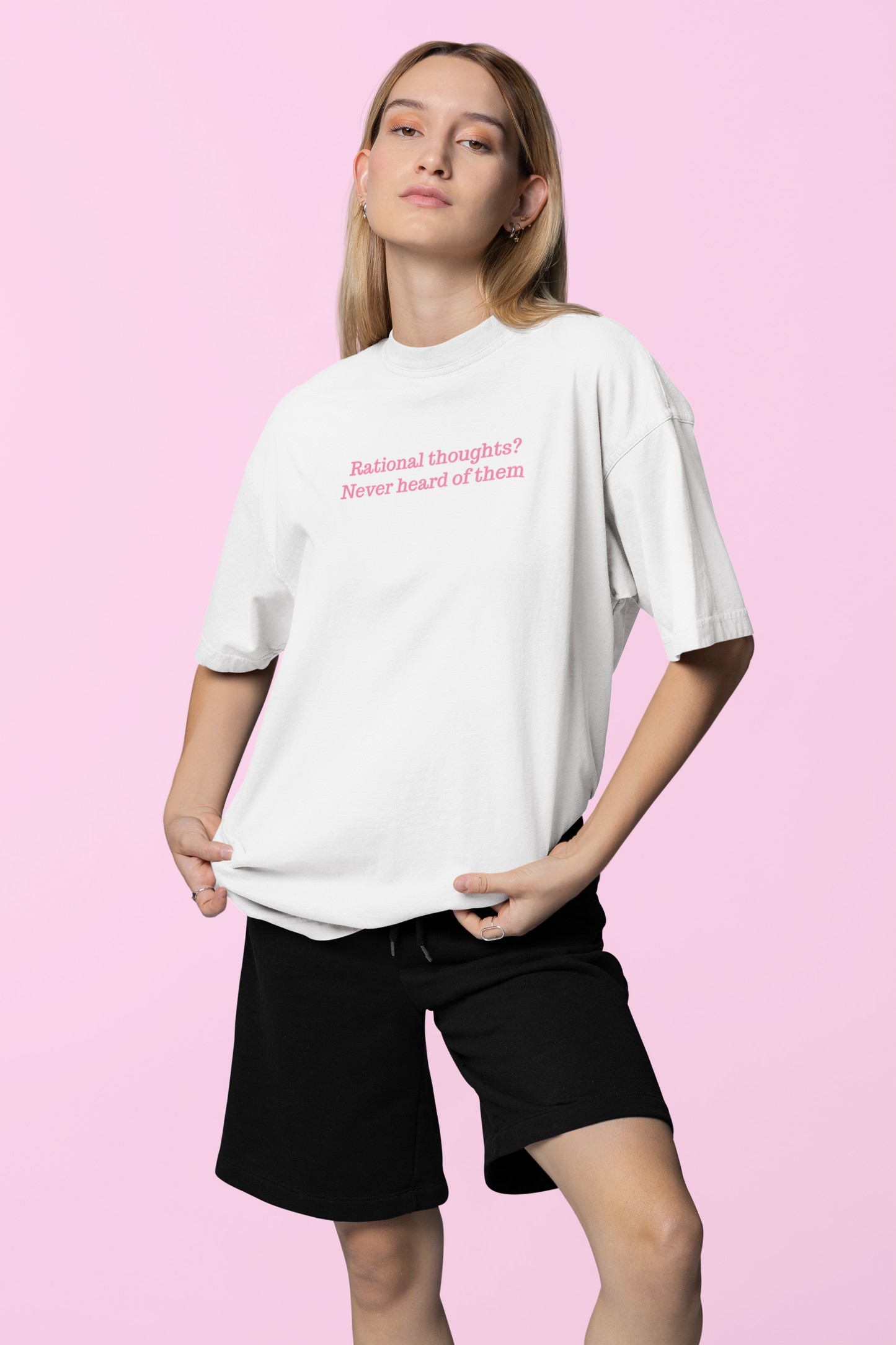 Rational thoughts  Oversized Tee