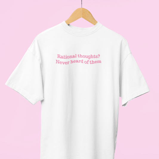 Rational thoughts  Oversized Tee