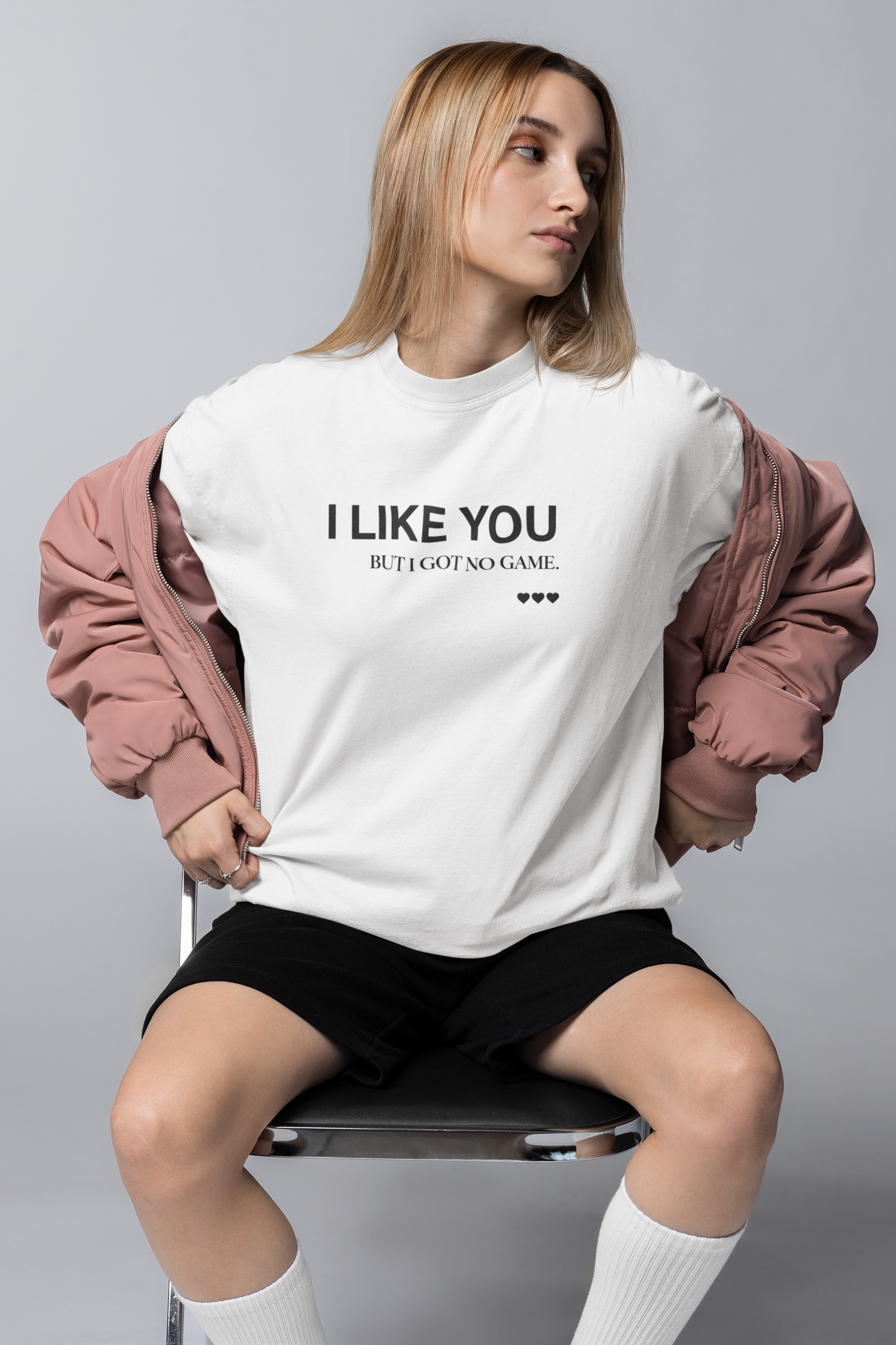 I Like You Oversized Tee