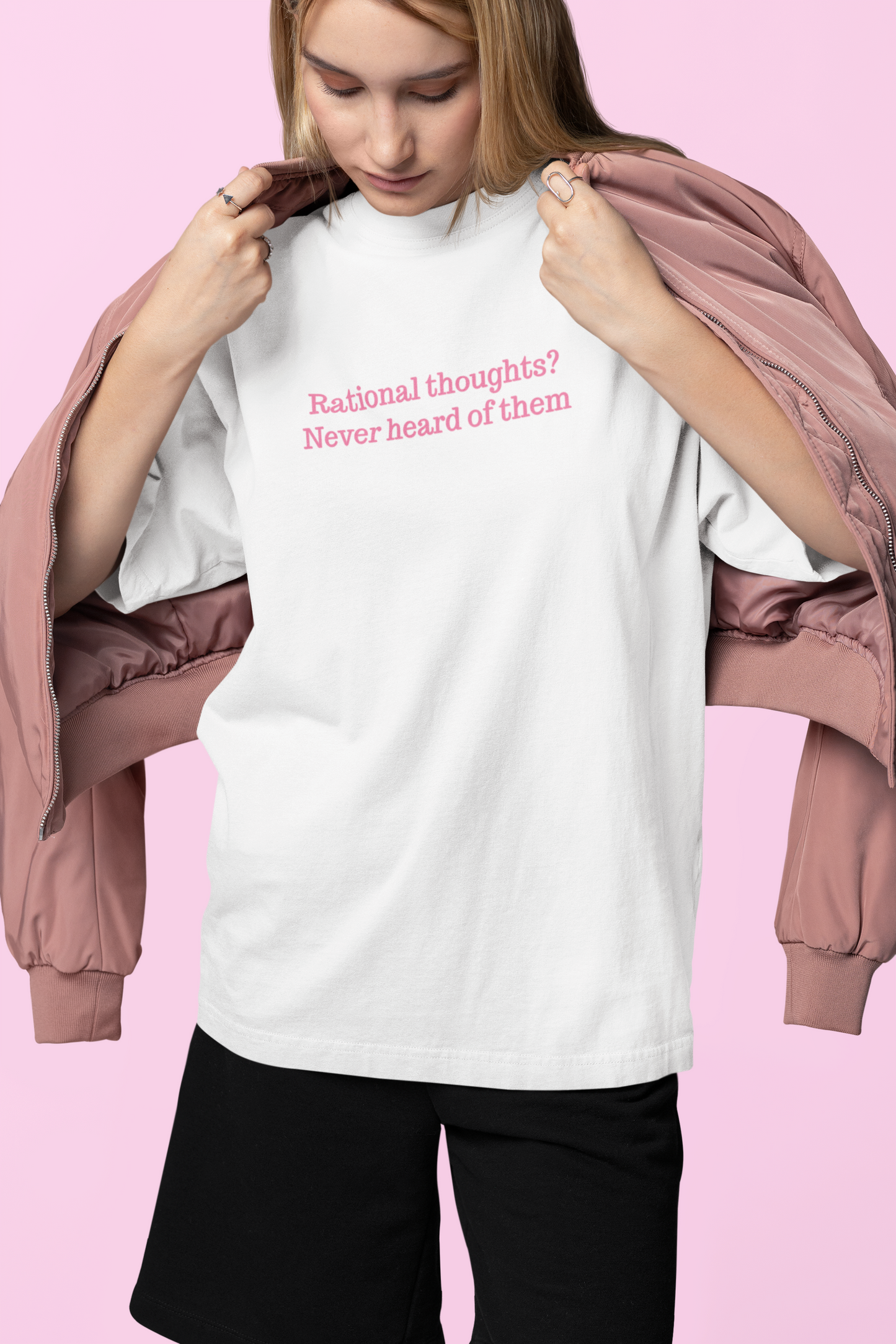 Rational thoughts  Oversized Tee